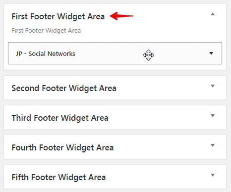 Adding content to footer - footer content