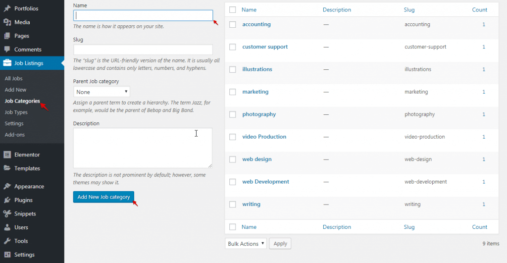 Create a Job Board in WordPress Screenshot 2