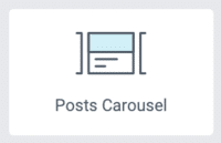Posts carousel