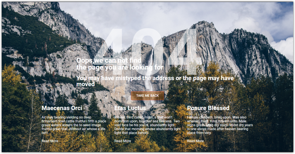 how to create custom 404 pages with Jupiter X 3